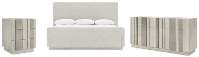 Tempo 3-Pc. Set (Queen Bed, Dresser & 24" Nightstand)