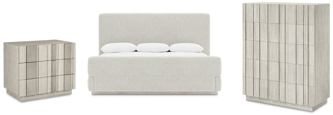 Tempo 3-Pc. Set (Queen Bed, Chest & 32" Nightstand)