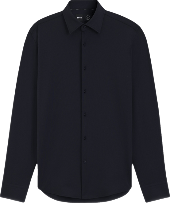 Boss by  Men's Performance-Stretch Slim-Fit Dress Shirt