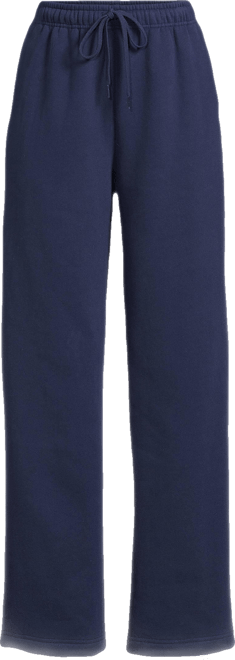 Women's Petite Serious Sweats High Rise Relaxed Straight Leg Pants