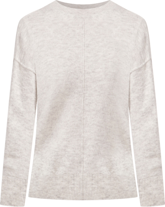 Women's Cozy Crewneck Long-Sleeve Extend-Shoulder Sweater