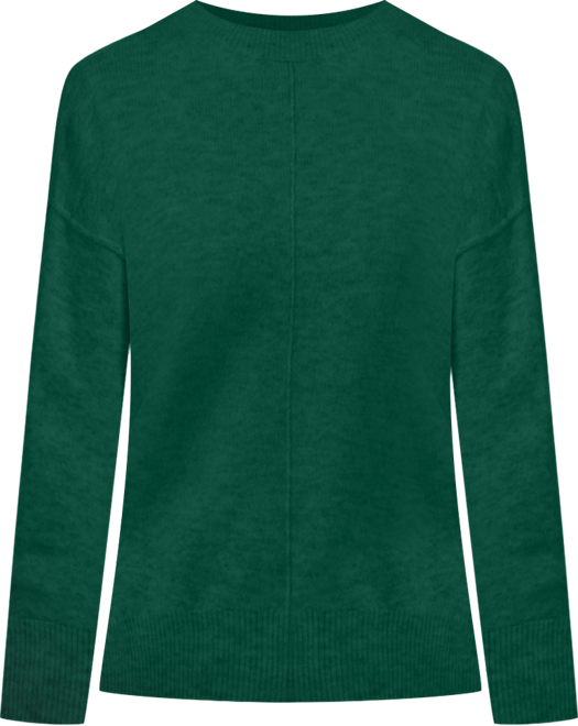 Women's Cozy Crewneck Long-Sleeve Extend-Shoulder Sweater