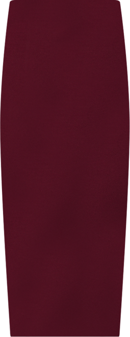 Women's Fine Knit Midi Skirt