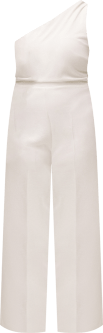 Women's Asymmetrical Neck Long Jumpsuit