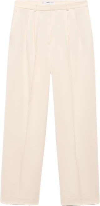 Women's Straight-Fit Pleated Pants
