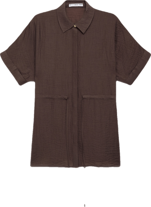 Women's Adjustable Waist Lyocell Shirt