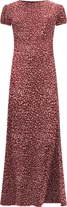 Women's Floral-Print Pleated Dress