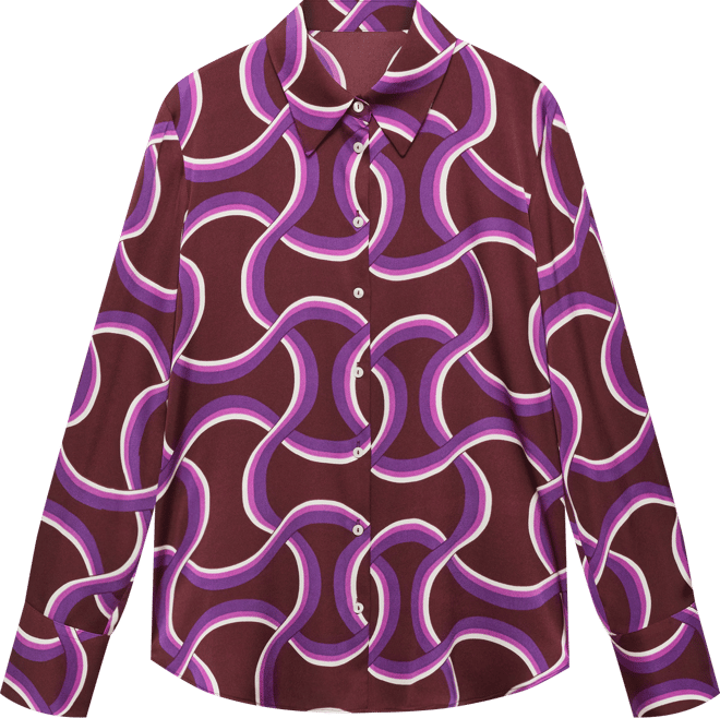 Women's Abstract Print Shirt