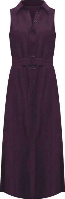 Women's Belt Shirt Dress