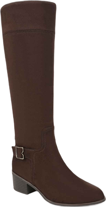 Women's Adeline Wide Calf Block Heel Zip Tall Boots