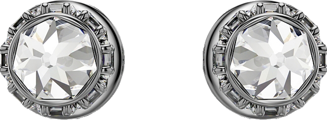 Sublima Ruthenium Plated Stud Earrings