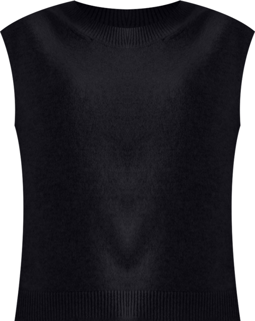 Women's Zarah Crew Neck Cashmere Knit Vest