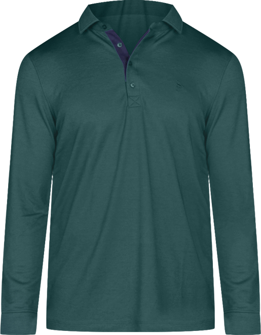 Men's Long Sleeve Polo Shirts