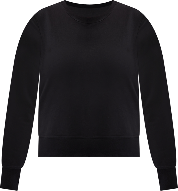 Plus Size Relaxed Crewneck Fleece Sweatshirt, Macy's Exclusive