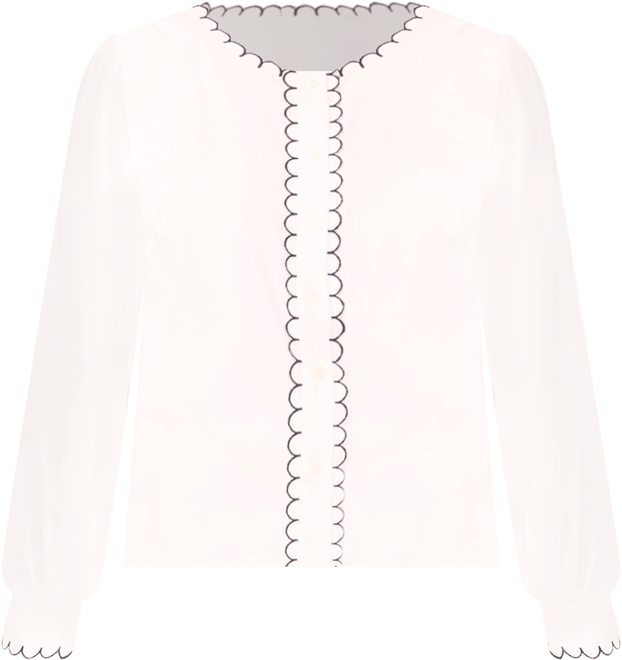 Women's Long Sleeve Button Down Top