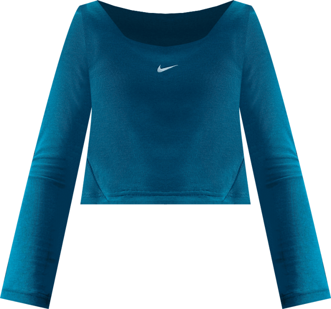 Nike Sportswear Big Kids' (Girls') Long-Sleeve Square-Neck Top