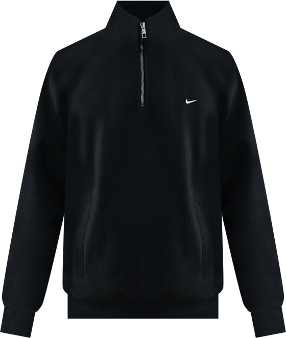 Nike Solo Swoosh Men's Fleece Quarter-Zip Top