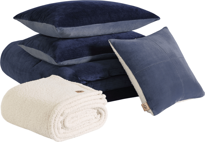 Brody Reversible 5-Pc. Comforter Set, King