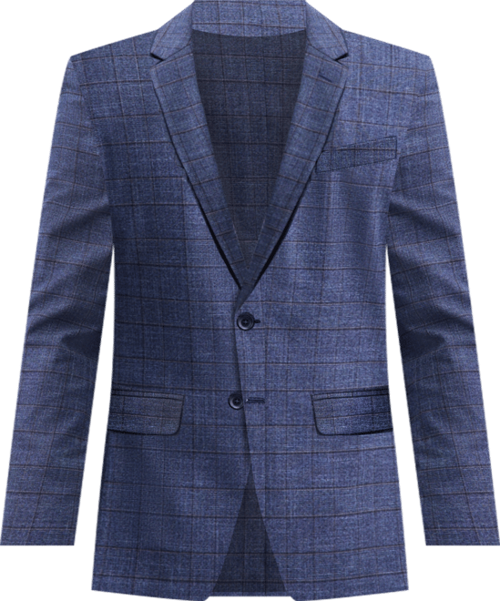 Men's Slim-Fit Techni-Cole Plaid Sport Coat