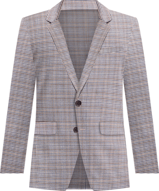 Men's Slim-Fit Techni-Cole Plaid Sport Coat