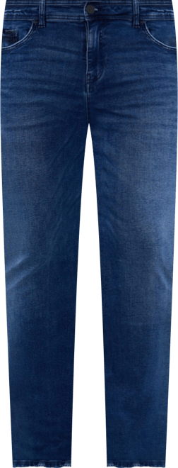 Men's Slim Fit Silicone Back Pocket Jeans