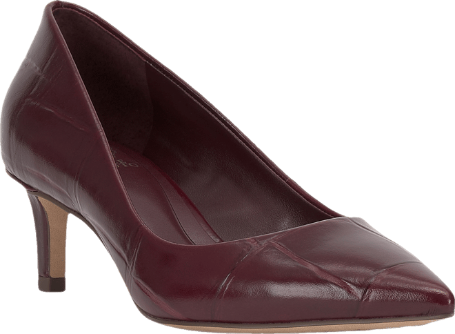 Women's Kehlia Pointed-Toe Kitten-Heel Pumps