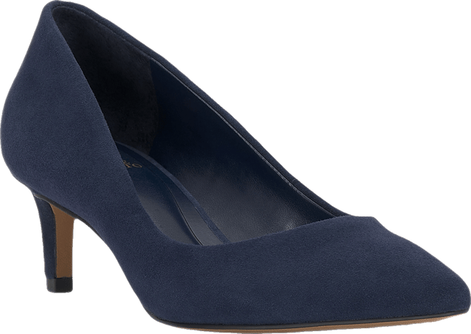 Women's Kehlia Pointed-Toe Kitten-Heel Pumps