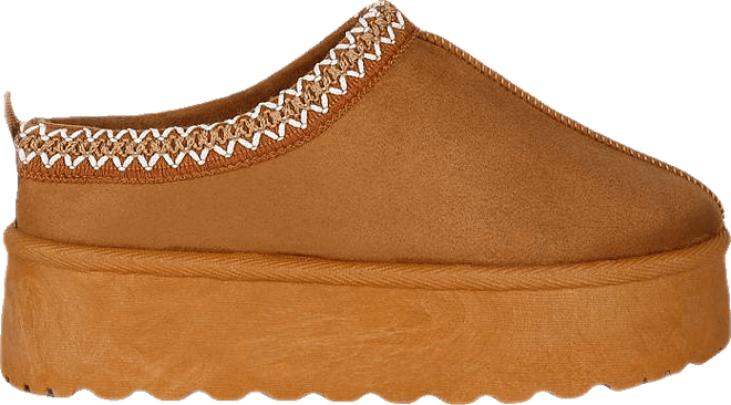 Jesters Embroidered Platform Classic Slip-On