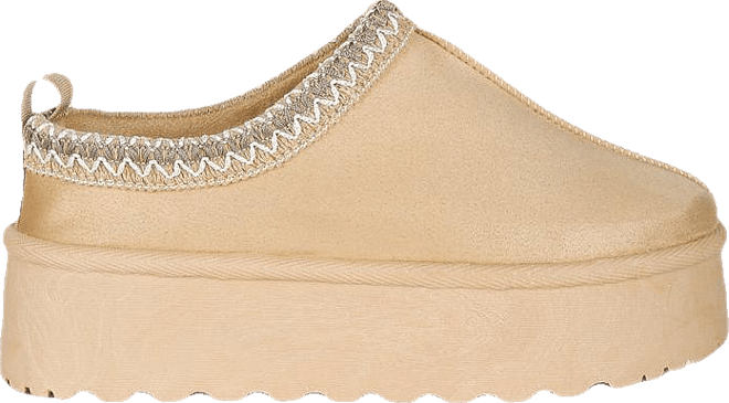 Jesters Embroidered Platform Classic Slip-On