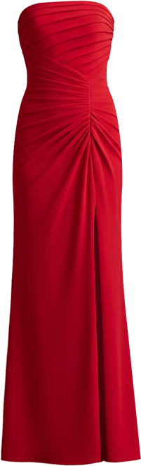 Women's Dorsett Pleated Crepe Gown