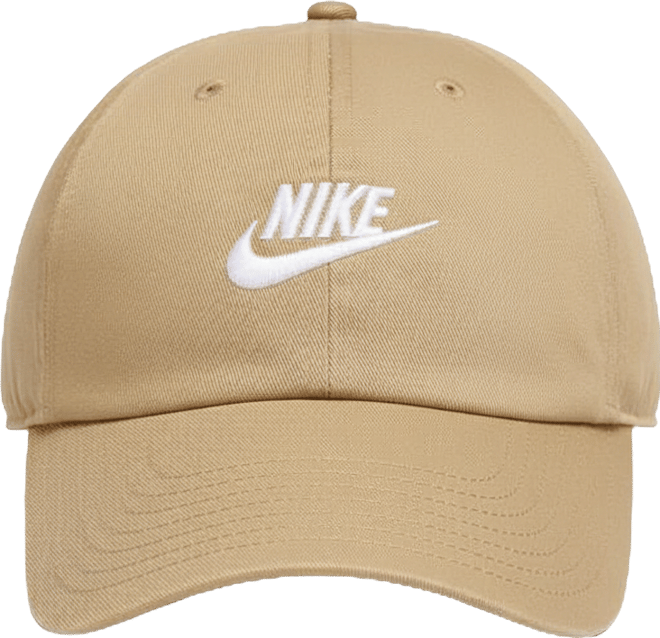 Men's and Women's Khaki Futura Wash Club Adjustable Hat
