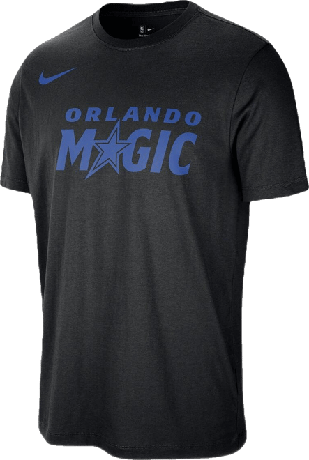 Men's and Women's Black Orlando Magic Team Wordmark Essential T-Shirt