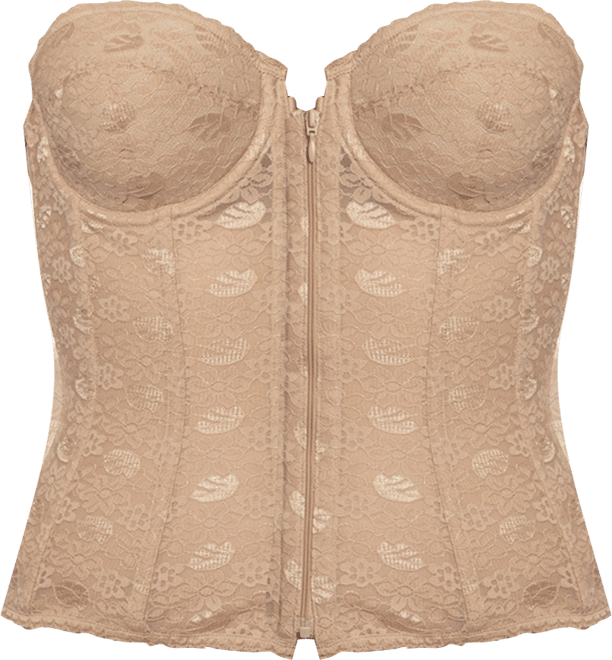 Women's Francesca Lace Front Closure Strapless Bra