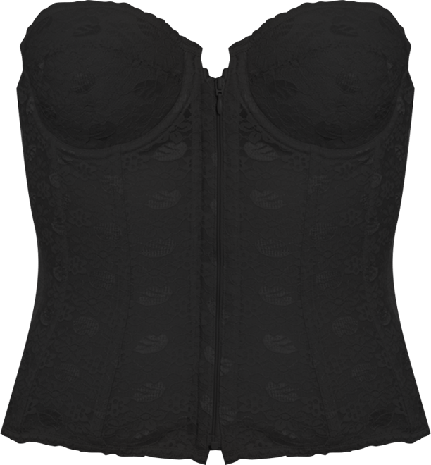 Women's Francesca Lace Front Closure Strapless Bra