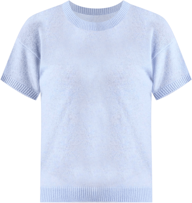 Women's Esme Short Sleeve Crew Neck Cashmere Top