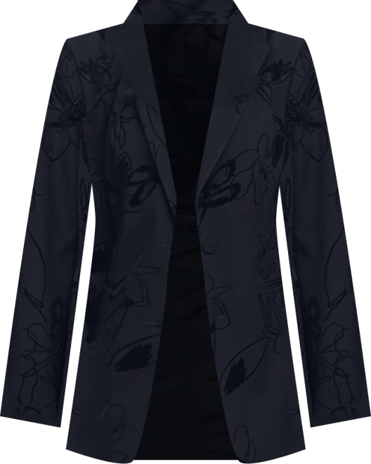 Women's Blazer with velvet details