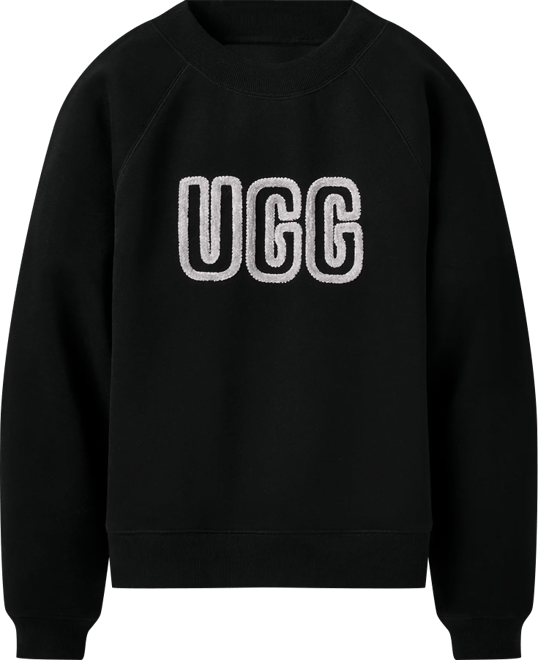 Shop UGG UGG Logo Crewneck 1171477-BLK black | SNIPES USA