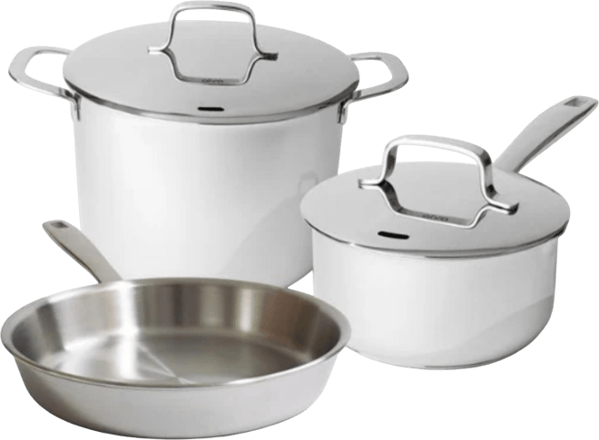 Maestro 5-Piece Stainless Steel Cookware Set