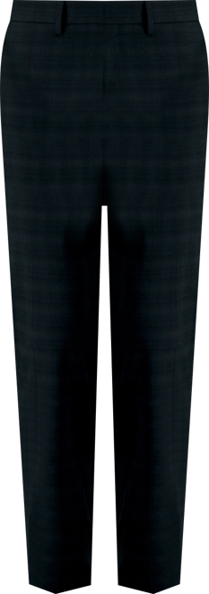 Men's Slim-Fit Stretch Check Dress Pants