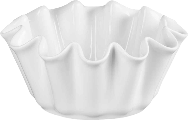 Stoneware Ruffle 1.4 Qt. Brioche Baker