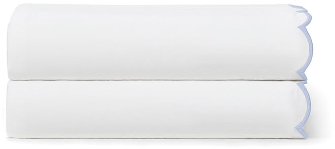 Scallop Cotton 2-Pc. Pillowcase Pair, King