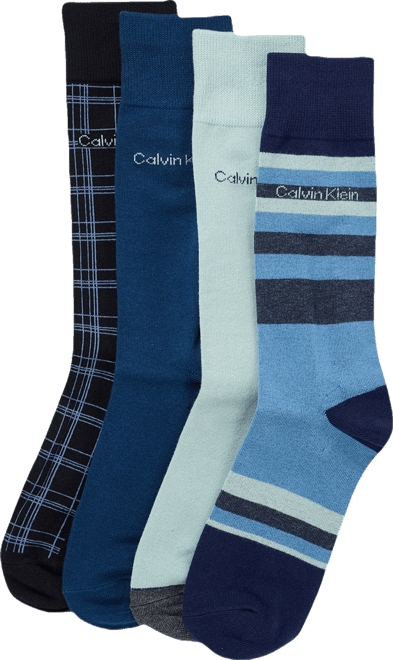 Men's 4-Pack Combed Crew Socks