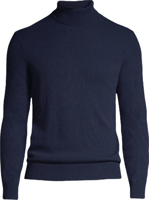 Men's Fine Gauge Cashmere Turtleneck Sweater