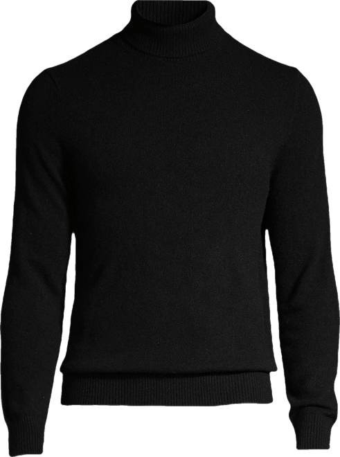 Men's Fine Gauge Cashmere Turtleneck Sweater
