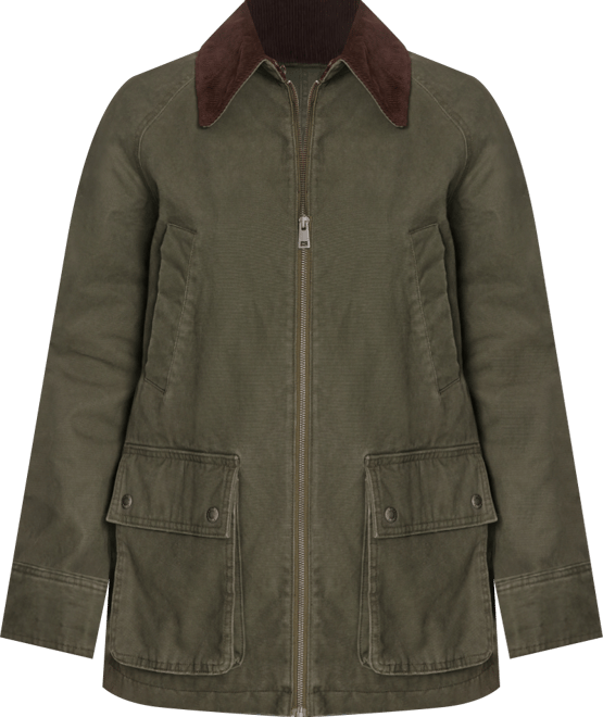 Women's Front Zipper Barn Jacket