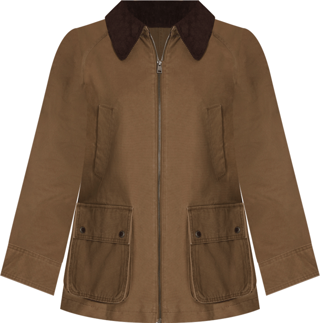 Women's Front Zipper Barn Jacket