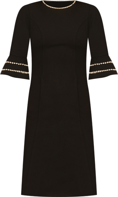 Women's 3/4-Sleeve Sheath Dress