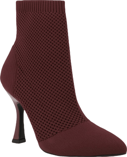 Women's Pamilla Pointed Toe Knit Dress Booties