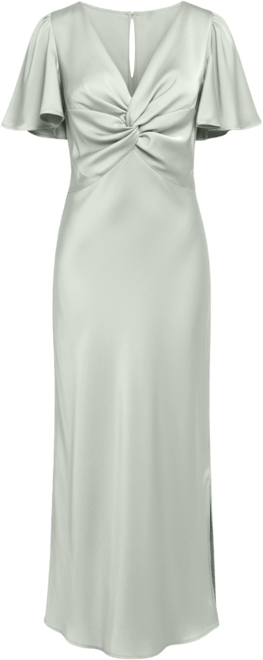 plaid bridesmaid dresses Lydia Cotton Plaid Maxi Dress In Cream M main image 1