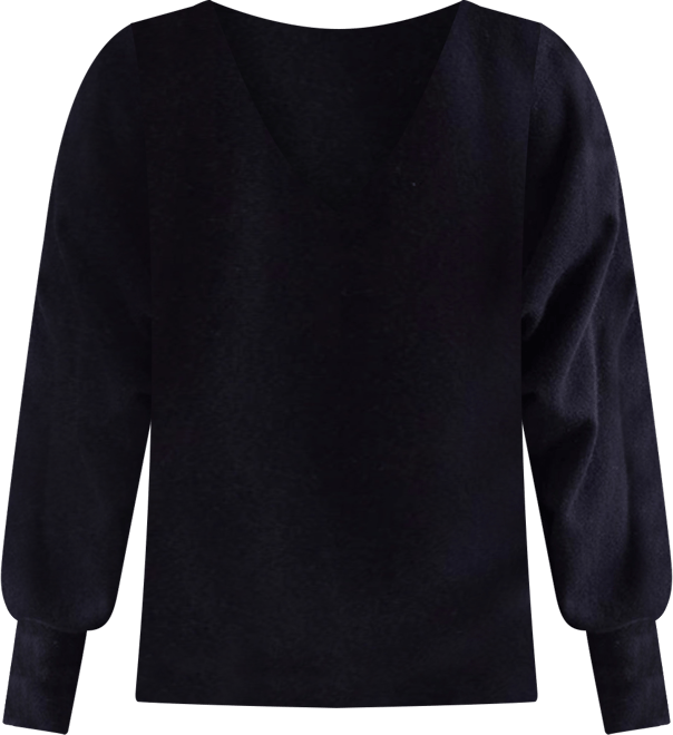 Women's Paros Poncho V-Neck Cashmere Sweater